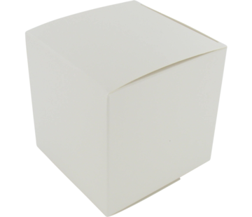 Specipack Witte geschenkdoos - kubus - 10x10x10cm - 25 stuks