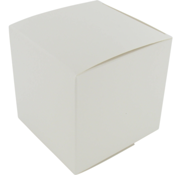 Specipack Witte geschenkdoos - kubus - 10x10x10cm - 25 stuks