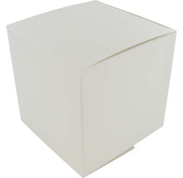 Specipack Witte geschenkdoos - kubus - 12x12x12cm - 25 stuks