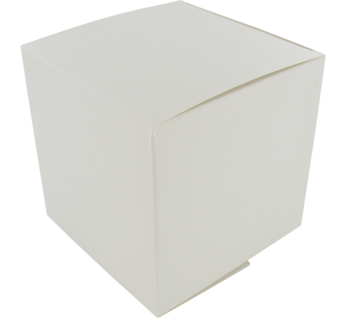 Specipack Boîte cadeau blanche - cube - 12x12x12cm - 25 pièces