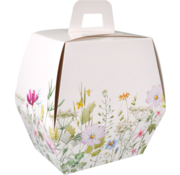 Specipack Boîte de Pâques - Floral - carton - 150x105x194mm - 25 pièces