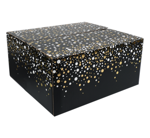 Specipack Boîte cadeau - Party spot on - 35x31.5x17cm - 10 pièces