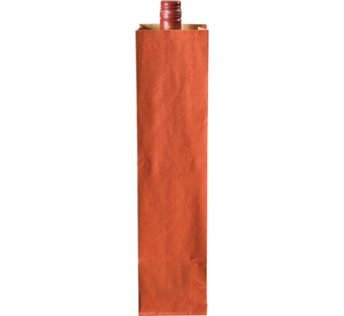 Specipack Sac à bouteilles - papier - 10x8x41cm - rouge - 250 pièces