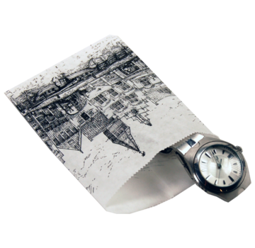 Specipack Sac de mercerie - papier - 10x16cm - pignons nostalgiques - 1000 pièces