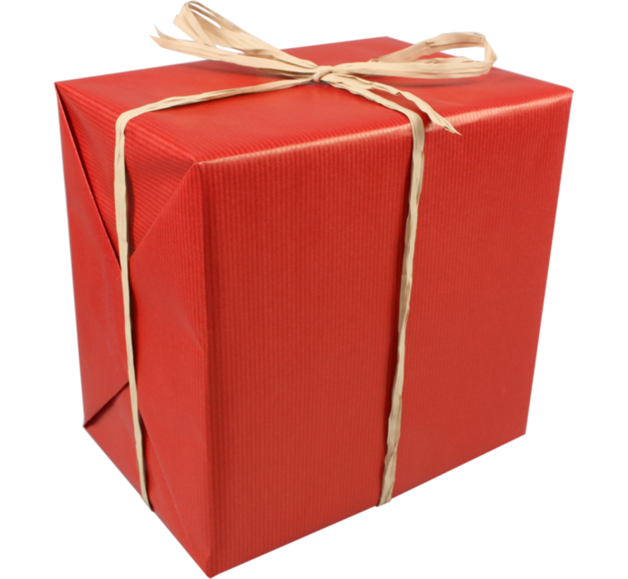 Papier cadeau - 50cmx250m - rouge