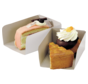 Fond de sachet pour biscuits - 250 g - 6 cm - carton à insérer - blanc - 1 000 pièces
