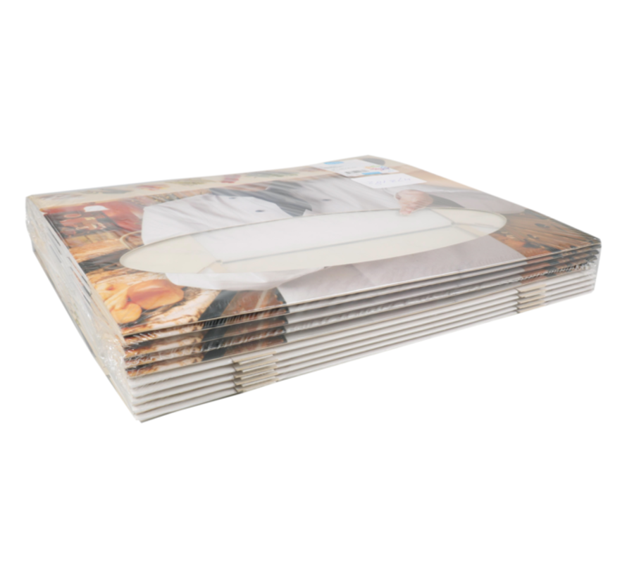 Cateringdoos - Bon appetit - 310x460x80mm - met venster - 50 stuks