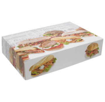 Specipack Boîte traiteur - Rouleaux - 250x360x80mm - 110 pièces