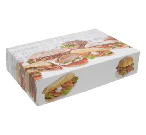 Specipack Boîte traiteur - Rouleaux - 250x360x80mm - 110 pièces