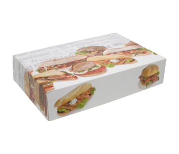 Specipack Boîte traiteur - Rouleaux - 310x460x80mm - 80 pièces