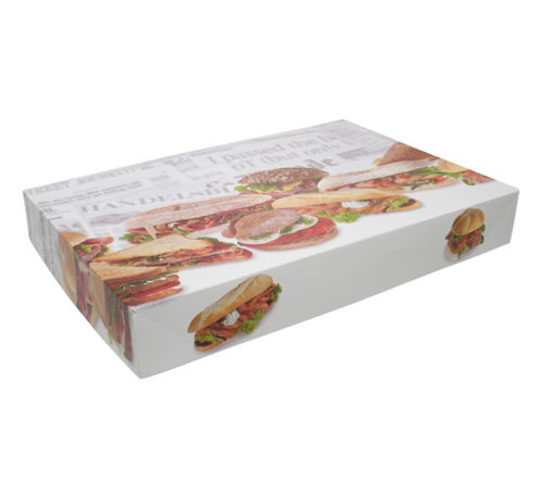 Specipack Boîte traiteur - Rouleaux - 375x550x80mm - 60 pièces