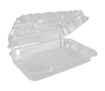 Specipack Boîte à gâteaux transparente - 210x130x65mm - avec couvercle à rabat fixe - 300 pièces