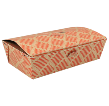 Specipack Boîte à sushi en carton - 170x90x50mm - rouge - 225 pièces