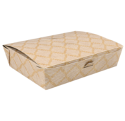 Specipack Boîte à sushi en carton - 190x145x50mm - blanc - 225 pièces