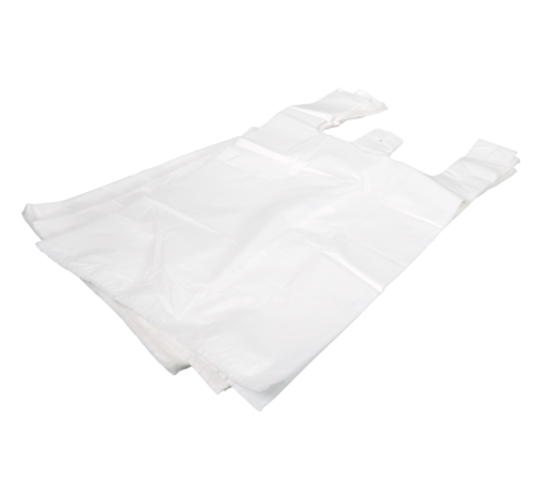 Specipack Sacs HDPE - 28x 7x50cm - sac à chemise - blanc - 2000 pièces