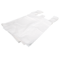 HDPE Tasjes - 28x 7x50cm - hemddraagtas - wit - 2000 stuks