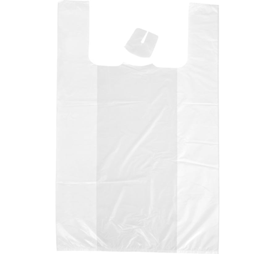 Sacs HDPE - 28x 7x50cm - sac à chemise - blanc - 2000 pièces