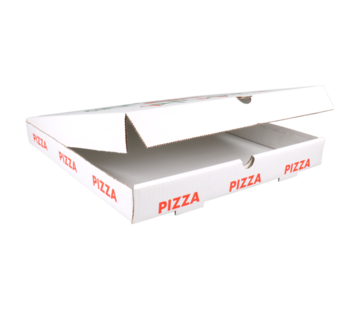 Specipack Boîte à pizza Americano - 36x36x4.5cm - blanc- 100 pièces