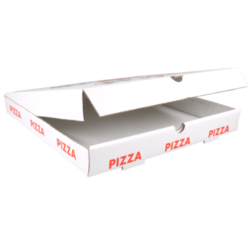 Specipack Boîte à pizza Americano - 36x36x4.5cm - blanc- 100 pièces