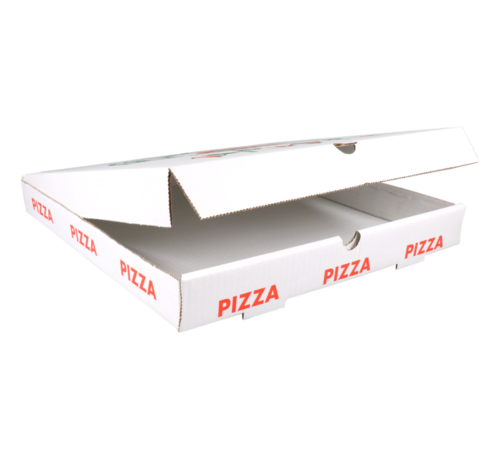 Specipack Boîte à pizza Americano - 36x36x4.5cm - blanc- 100 pièces