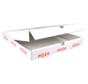 Pizzadoos Americano - 36x36x4.5cm - wit- 100 stuks