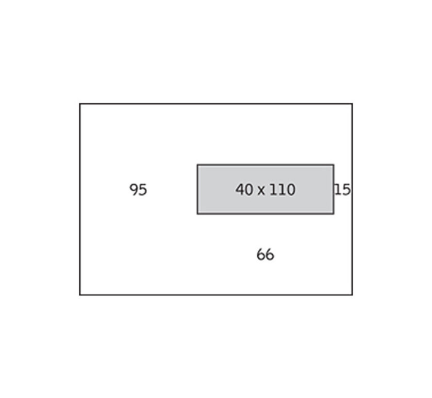 Enveloppe blanche EA5 156 x 220 mm fenêtre droite boîte 500 pcs.