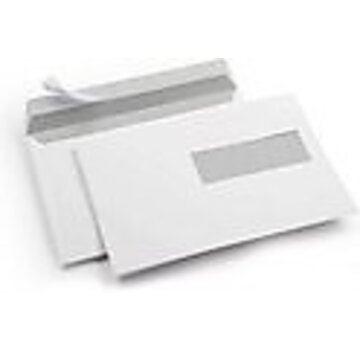 Specipack Enveloppe blanche C5 162 x 229 mm fenêtre droite boîte 500 pcs.