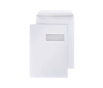 Specipack Enveloppe blanche pour actes C4 229 x 324 mm fenêtre droite boîte 250 pcs.