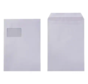 Witte akte envelop C4 229 x 324 mm venster links doos 250 stuks