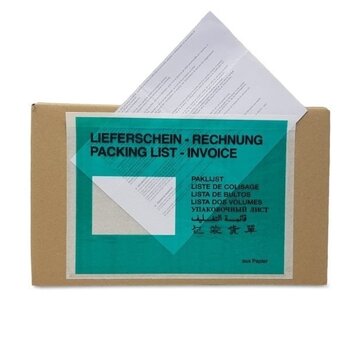 Specipack Paklijst enveloppen/ dokulops papier bedrukt - recyclebaar - C6- 162mm x 120mm - doos met 1000 stuks