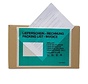 Enveloppes pour liste de colisage/ papier dockulops imprimé - recyclable - C6- 162mm x 120mm - boîte de 1000 pièces