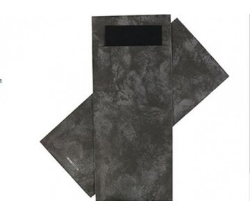 Specipack Pochetto - Anthracite + serviette noire - 500 pièces