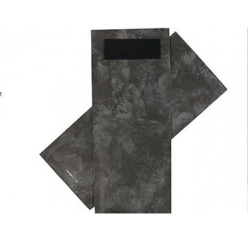 Specipack Pochetto - Anthracite + serviette noire - 500 pièces