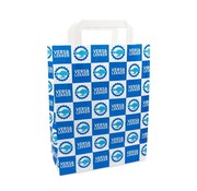 Specipack Papieren draagtas - Vers & Lekker VIS - 22x10x28cm - 250 stuks