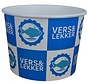 Kartonnen bucket - Vers & Lekker VIS - 66 oz - Ø 168 mm - 300 stuks