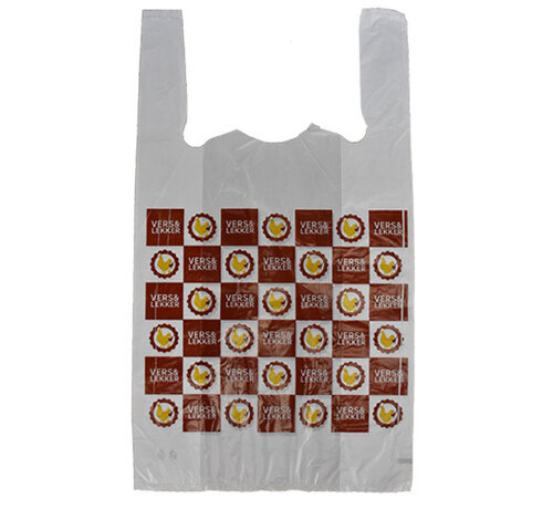 Specipack Sac de transport pour T-shirt - HDPE - FAST & TASTY CHICKEN- 27x6x48cm - 2000 pièces