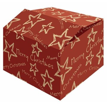 Specipack Boîtes cadeaux de Noël - rouge - 390 x 290 x 300 mm - fardeau avec 15 boîtes