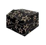 Specipack Boîtes cadeaux de Noël - noir - 390 x 290 x 300 mm - fardeau avec 15 boîtes