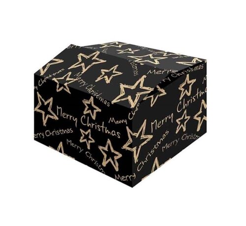 Specipack Boîtes cadeaux de Noël - noir - 390 x 290 x 300 mm - fardeau avec 15 boîtes