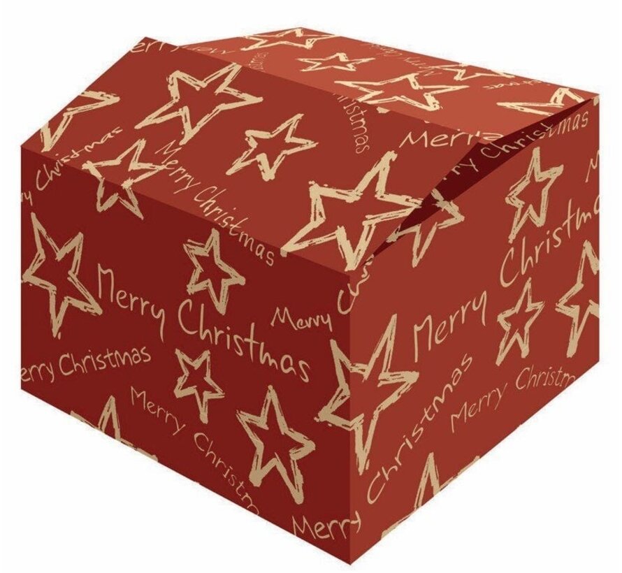 Boîtes cadeaux de Noël - rouge - 590 x 390 x 200 mm - fardeau avec 15 boîtes