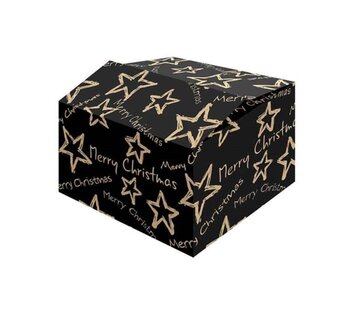 Specipack Boîtes cadeaux de Noël - noir - 490 x 390 x 200 mm - fardeau avec 15 boîtes