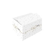 Specipack Geschenkdozen Strictly - wit en goud - 390 x 290 x 126 mm - bundel met 15 dozen