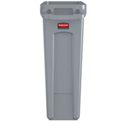 Rubbermaid - afvalcontainer Slim Jim - 87 liter - grijs