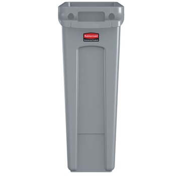 Rubbermaid - poubelle Slim Jim - 87 litres - gris