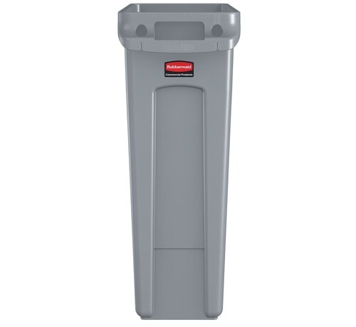 Rubbermaid - afvalcontainer Slim Jim - 87 liter - grijs