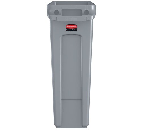 Rubbermaid - poubelle Slim Jim - 87 litres - gris