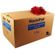 SizzlePak Vulmateriaal Dieprood 5kg