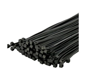 Specipack Kabelbinders zwart 360 x 7,6 mm - Zak met 100 stuks