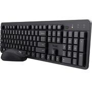 Clavier et souris silencieux sans fil Trust - Qwerty - Piles incluses