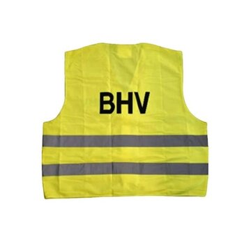 Gilet BHV - Gilet de sécurité de couleur jaune